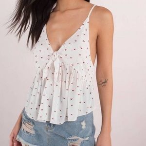 Free People intimately Riviera Romance Knot tank